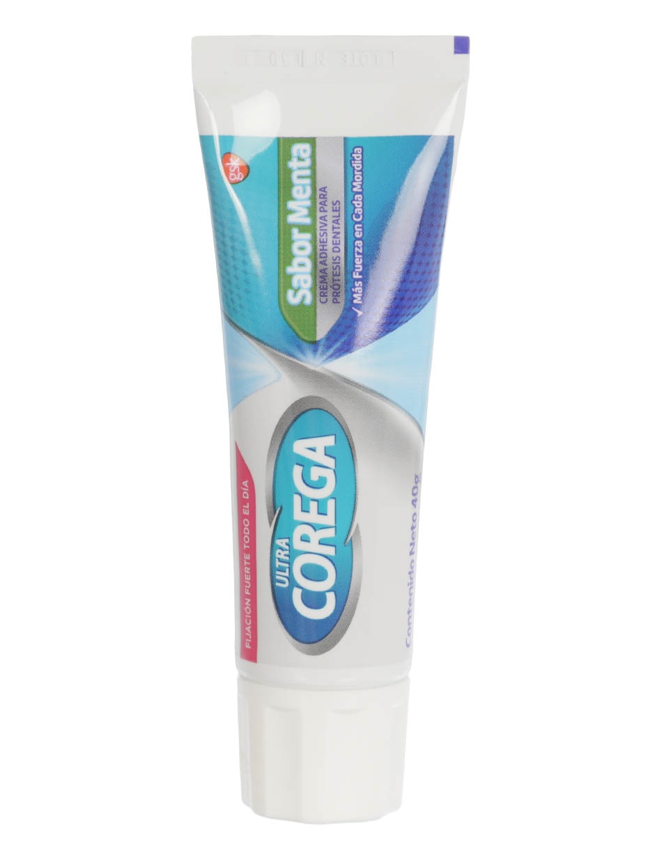 Adhesivo para prótesis dental Ultra Corega