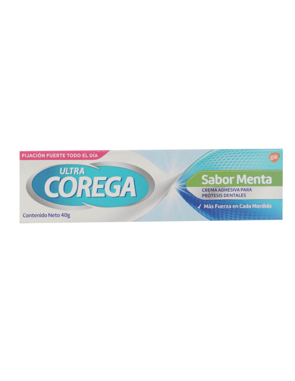 Adhesivo para prótesis dental Ultra Corega 4