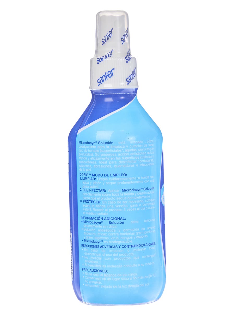 Spray con solución antiséptica 2