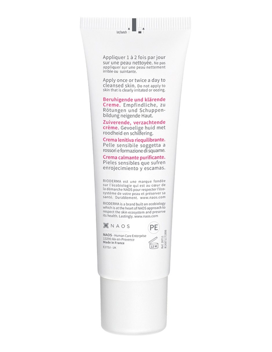 Crema facial recomendada para calmar la piel Sensibio para piel sensible 7