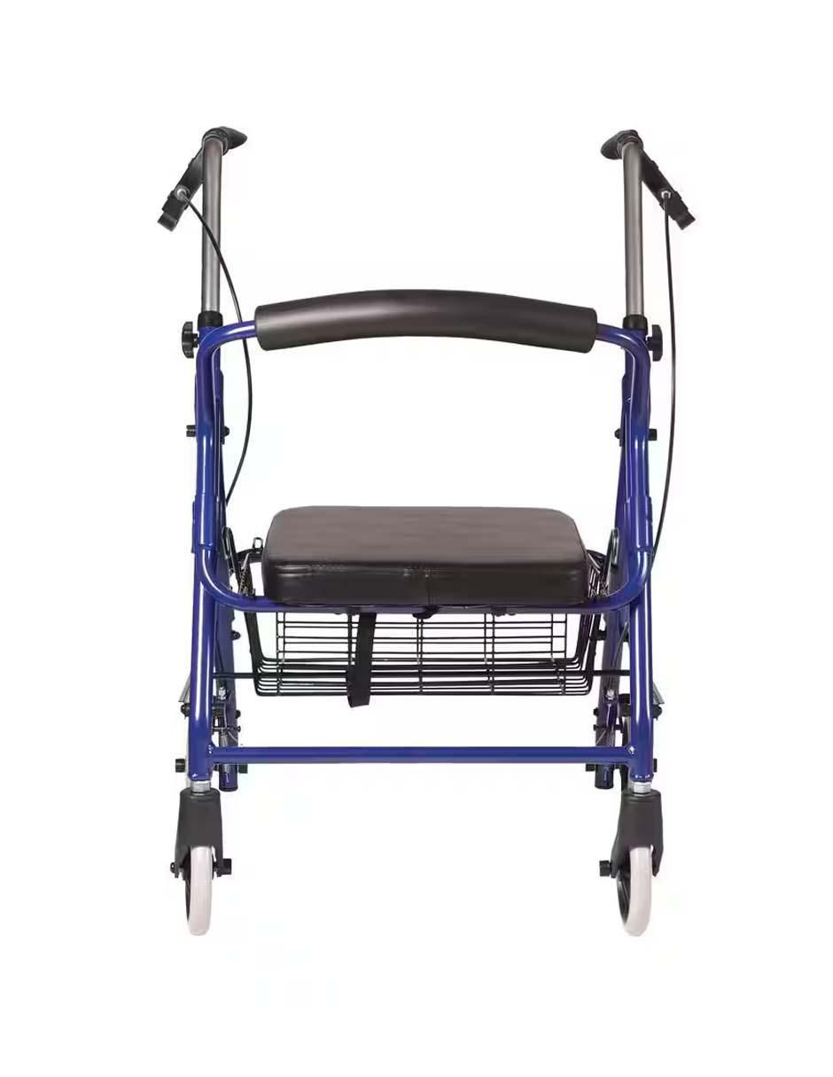 Andadera Rollator con asiento y canastilla 1